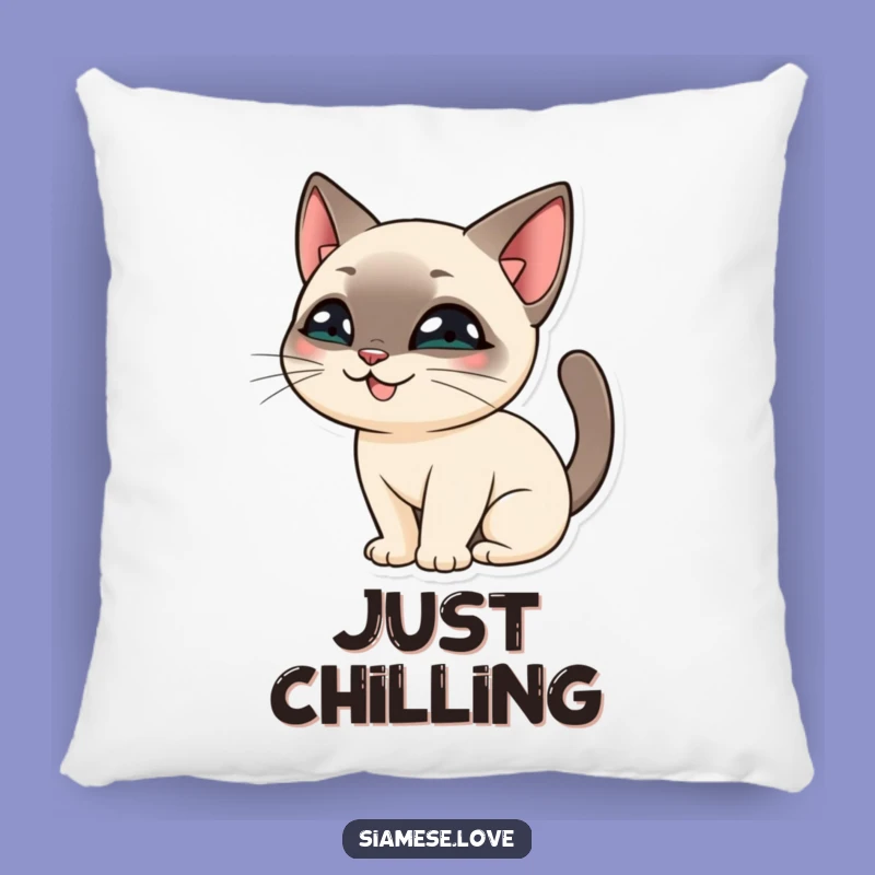 Funny Siamese Cat Tail Pillow: Cozy Comfort with a Hint of Mischief