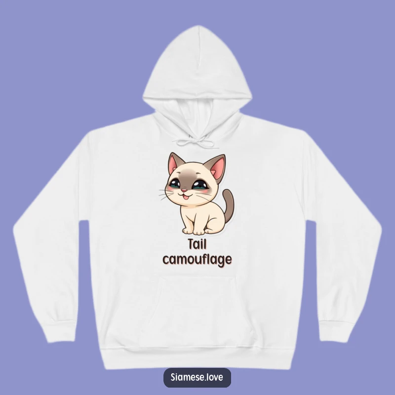 Cozy Funny Siamese Cat Hoodie: Warmth Meets Mischief for Cat Lovers