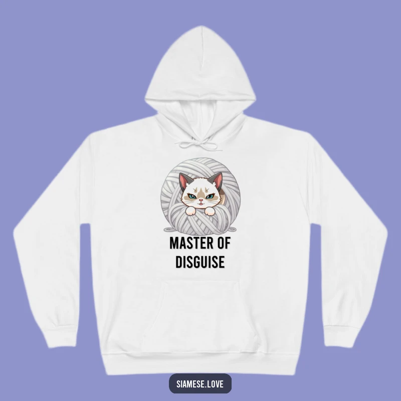 Funny Siamese Cat Hoodie: Cozy Mischief for Cat Lovers