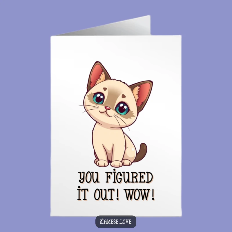 Free Printable Congrats Card: Curious Cat, Intriguing Downloadable Celebration!