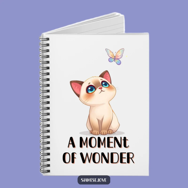 Funny Siamese Cat Notebook: Jot Down Magical Thoughts - A Creative Gift