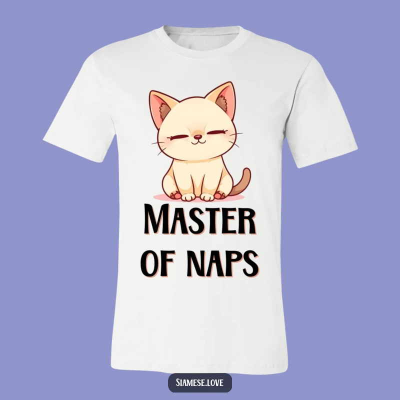 Funny Kawaii Siamese Cat Sunbeam T-Shirt - Comfy and Hilarious Cat Nap Apparel